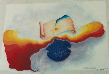 " L' alba del millennio."      (murales cm. 200x300 - Mottafollone CS)